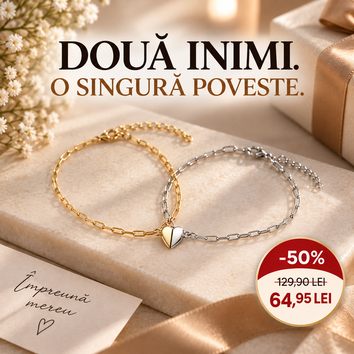 Brățări cu Magnet pentru Cupluri