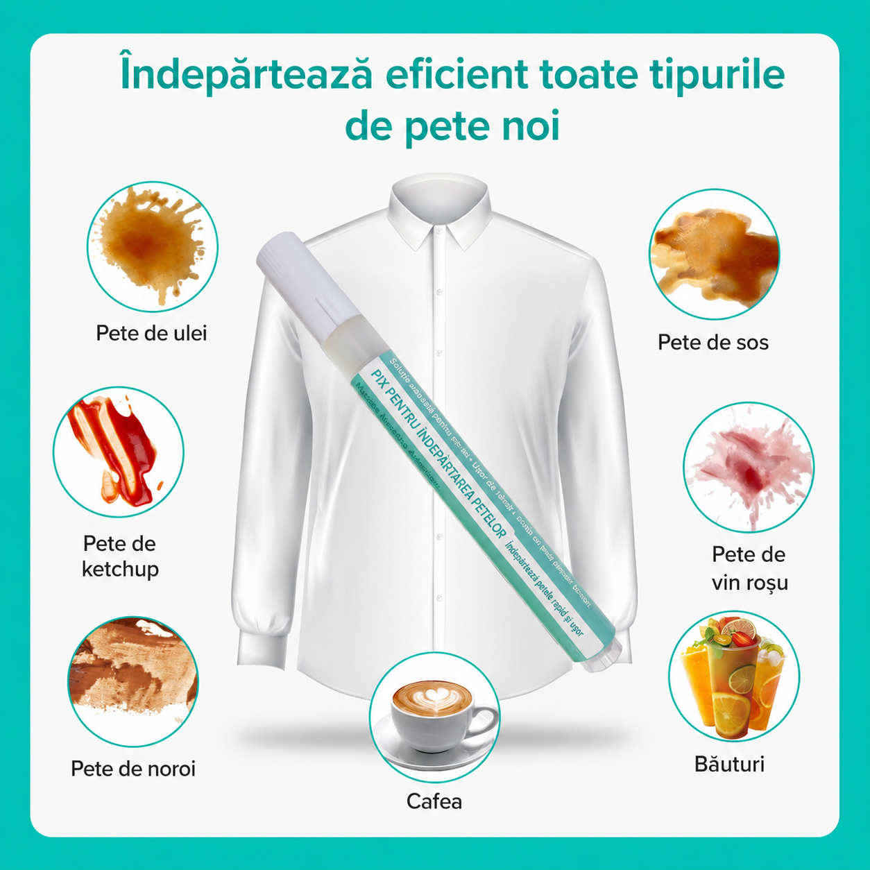 Pix Portabil Pentru Îndepărtarea Petelor